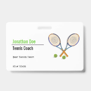 Tenniscoach Badge