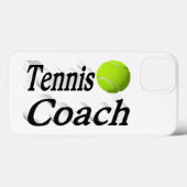 Tenniscoach Case-Mate iPhone case (Achterkant (horizontaal))