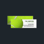 tenniscoach tennis ball mini visitekaartje<br><div class="desc">de professionele tennisinstructeur,  de coach,  de leraar,  de club,  of de persoonlijke coaching,  voor om het even welke veranderingen of voor ontwerpverzoeken voelen vrij om me op twoteendesign@gmail.com te contacteren</div>