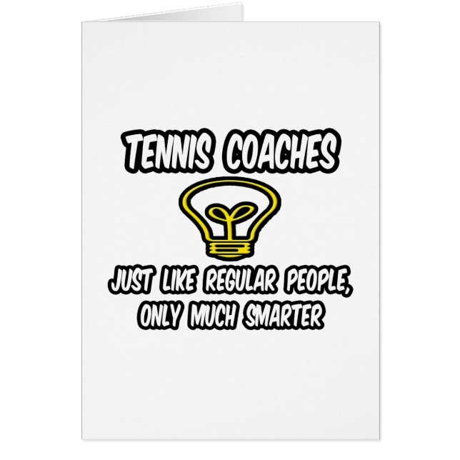 Tenniscoaches...gewone mensen, alleen slimmer (Voorkant)