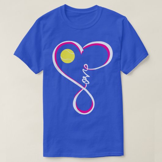 TennisCute Love Tennis T-shirt (Design voorkant)