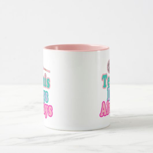 Tennisdagen Altijd Mok (Midden)