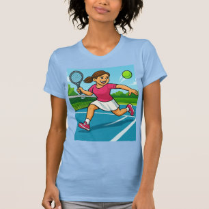 Tennisdame T-shirt