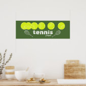 tennisdecor poster (Keuken)