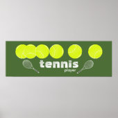 tennisdecor poster (Voorkant)