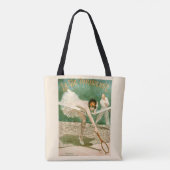 Tennisfeest Boodschappentas Tote Bag (Achterkant)