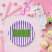 Tennisfeest Papieren Bordje (Feest)