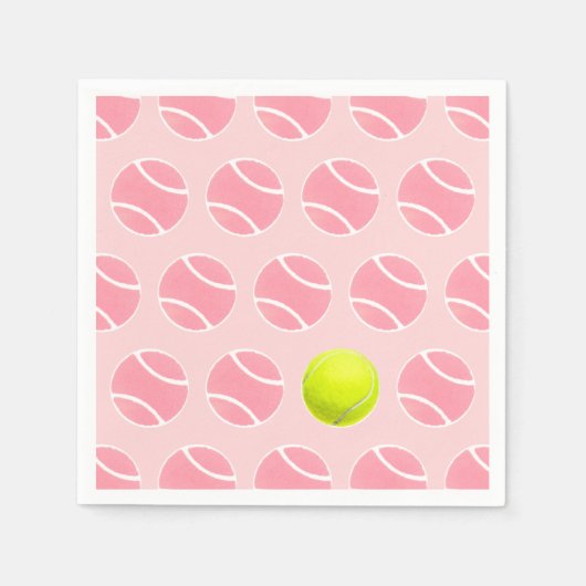 Tennisfeest Servet (Voorkant)