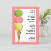 Tennisfeest Uitnodigingen (Staand voorkant)