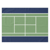 Tennisfeesttafelkleed Tafelkleed (Voorkant (Horizontaal))