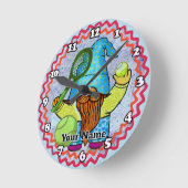 Tennisgnoom Ronde Klok (Hoek)