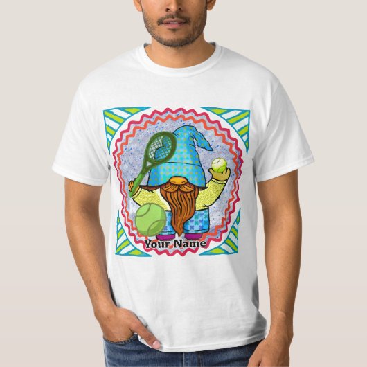 Tennisgnoom T-shirt (Voorkant)