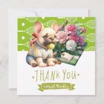 Tennishond met bal en cadeau