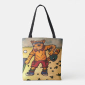 Tenniskat Tote Bag (Achterkant)
