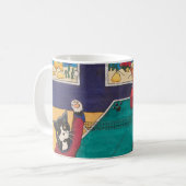 Tenniskatten Koffiemok (Voorkant links)