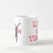 Tenniskoning gepersonaliseerd koffiemok (Center)