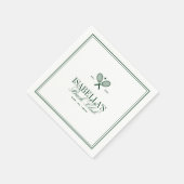 Tennisland Club Bruidsmeisje Servet (Hoek)