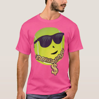 Tennisliefhebber Sunglass Tennis Ball Bang Crew Ra T-shirt