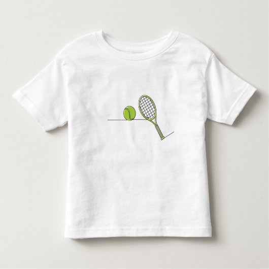 Tennisliefhebber | tenniscadeau kinder shirts (Voorkant)