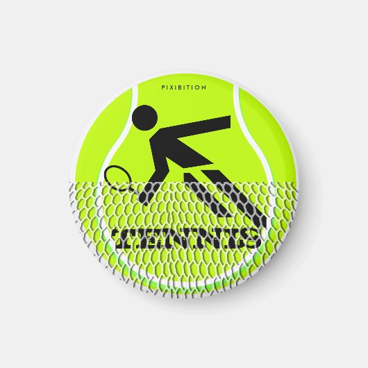 Tennismagneet Magneet (Voorkant)