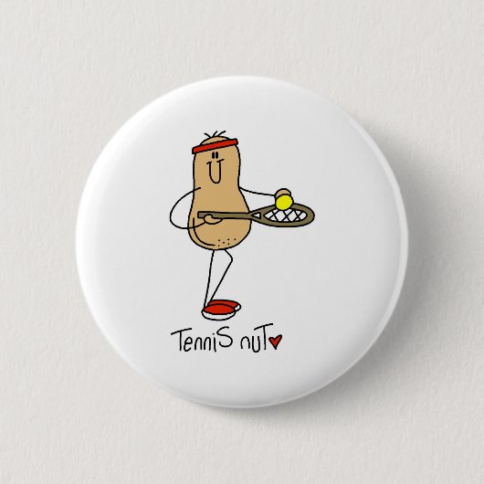Tennisnoot Ronde Button 5,7 Cm (Voorkant)