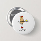 Tennisnoot Ronde Button 5,7 Cm (Voorkant /achterkant)