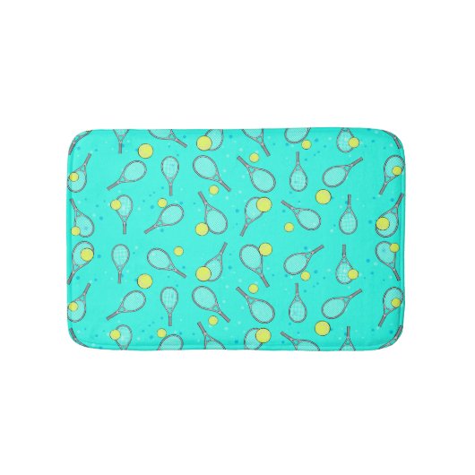 Tennisontwerp Badmat (Voorkant)
