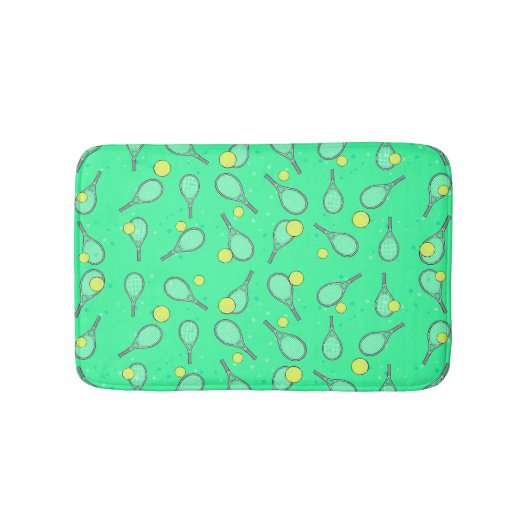 Tennisontwerp Badmat (Voorkant)