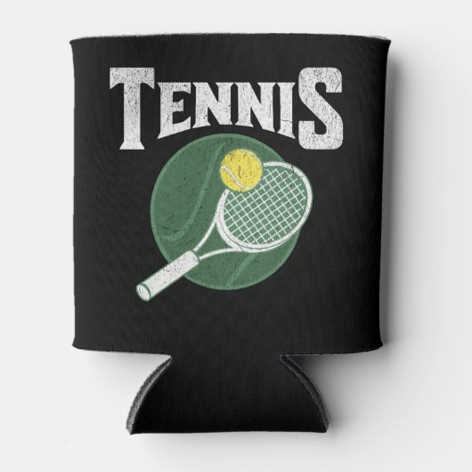 Tennisontwerp Blikjeskoeler (Voorkant)