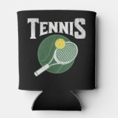 Tennisontwerp Blikjeskoeler (Achterkant)