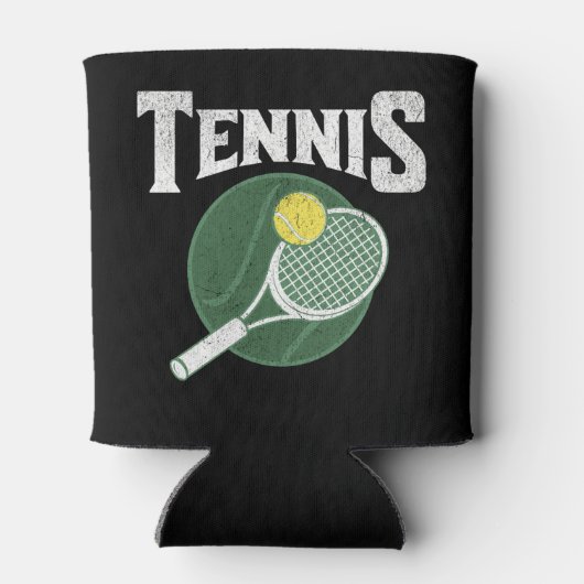 Tennisontwerp Blikjeskoeler (Achterkant)