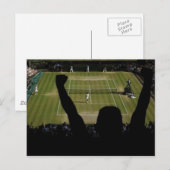 Tennisontwerp Briefkaart (Voorkant / Achterkant)