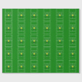 Tennisontwerp Cadeaupapier (Vlak)