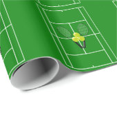 Tennisontwerp Cadeaupapier (Rol Hoek)