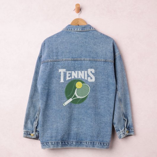 Tennisontwerp Denim Jacket (Hangar)