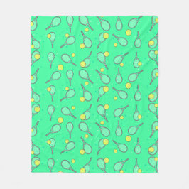 Tennisontwerp Fleece Deken
