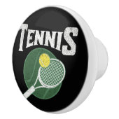 Tennisontwerp Keramische Knop (Rechts)