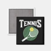 Tennisontwerp Magneet (Voorkant / Achterkant)