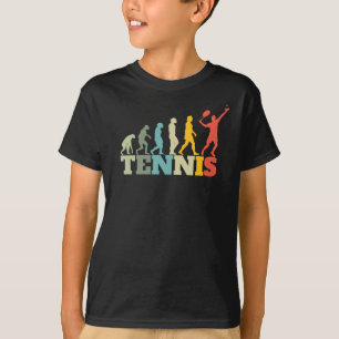Tennisontwerp met Gezegde als cadeau T-shirt