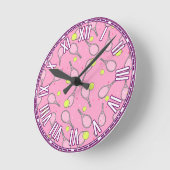 Tennisontwerp Ronde Klok (Hoek)