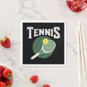 Tennisontwerp Servet (Insitu)