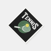 Tennisontwerp Servet (Hoek)