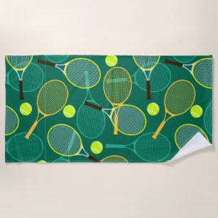Tennisontwerp Strandlaken