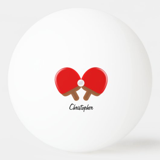 Tennisontwerp van tabel pingpongbal (Achterkant)