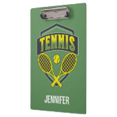 Tennisontwerp voor tennisliefhebbers klembord (Links)