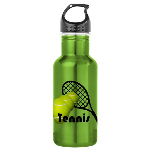 Tennisontwerp Waterfles (Voorkant)