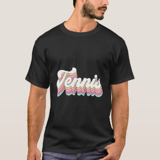 Tennispastel esthetisch voor N T-shirt