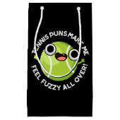 Tennispuns maken me wazig over donker BG Klein Cadeauzakje (Voorkant)