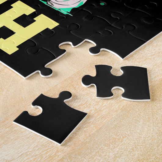 Tennispuzzels voor Vrouw Coach Legpuzzel (Zijkant)