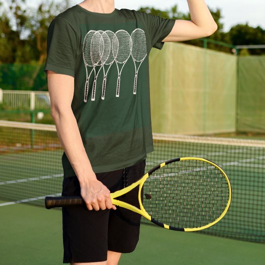 tennisracket t-shirt
